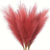 Dirbtinė pampas žolė puošybai,  Cinabaras Rožinė