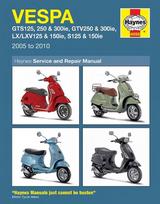 Vespa GTS, GTV, GT, LX, LXV, S, Primavera & Sprint (05 - 18) 3rd New edition