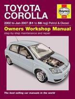 Toyota Corolla: (02 - Jan 07) 51 to 56 New edition