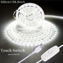 Vandeniui atspari LED juosta, 16,4 pėdų (5 m)