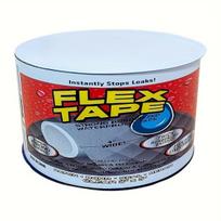 Vandeniui atspari guminė remonto juosta Flex Tape, 10 cm x 1.5 m,  Skaidrus