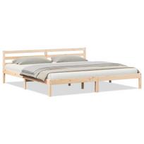 Lovos rėmas su galvūgaliu 200x210 cm Iš medžio masyvo pušies