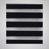 Žaliuzė, roletas Zebra, 90 x 150 cm, juodas, Juoda