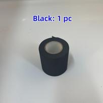 Juoda izoliacinė juosta vamzdžiams, 5 cm x 10 m, Atnaujintas PVC sutirštintas vandeniui atsparus vamzdelio įvyniojimas (juodas) Patvarus apsaugos nuo saulės - 1 vnt.