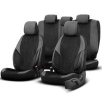Auto sėdynių užvalkalų komplektas OTOM ADVANCED 204 BLACK BABYFACE 3-ZIP