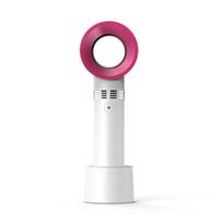 Ventiliatoriai, nešiojamas mini ventiliatorius, be ašmenų, įkraunamas USB, blakstienų džiovintuvas