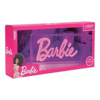 Akrilinė Lempa - Barbie - Skaidri Rožinė - Veikia su USB kabeliu