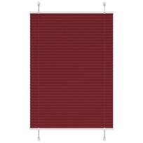 Plisuota žaliuze bordo raudona 85x150 cm audinio plotis 84,4 cm