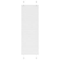 Plisuota žaliuze balta 45x150 cm audinio plotis 44,4 cm