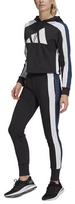 Sportinis kostiumas moterims Adidas W Ts Big Logo Black White, juodas