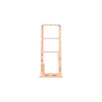 SIM kortelės laikiklis Samsung A13 A135 / A137 Peach originalus (service pack)