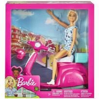 Lėlė Barbie su motociklu