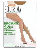 Pėdkelnės moterims Bellissima Riposante smėlio spalvos, 40 DEN