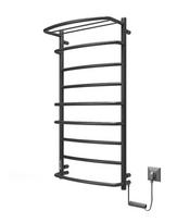 Elektrinis rankšluosčių džiovintuvas su lentyna Cascade 9, 194 W, juodas, 530x1010 mm