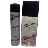 Moteriškas tualetinis vanduo Classic Collection Christy, 100 ml + parfumuotas kūno purškiklis, 75 ml
