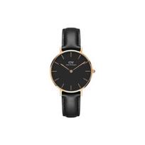 daniel wellington moteriškas laikrodis dw00100168 - classic petite sheffield 32mm (zw504a)