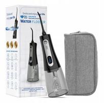 Belaidis burnos irigatorius Herz WFHZ008JB2, baltas, LCD ekranas, 250 ml, 5 antgaliai