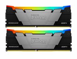 Operatyvioji atmintis (RAM) Kingston Fury Renegade RGB 16GB (2x8GB) DDR4 3200MT/s CL16 XMP KF432C16RB2AK2/16
