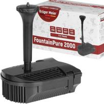 Tvenkinio siurblys su filtru Kruger Meier, fontano funkcija, 1500 l/val