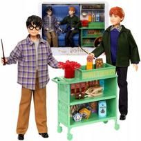 Mattel didelis Hario Poterio lėlių rinkinys Ronis Hogvartso traukinyje