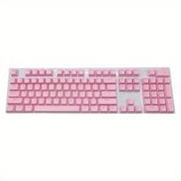 104 Mygtukų Mechaninės Klaviatūros Apšviesti Klavišai Keycaps, Sytle Pink