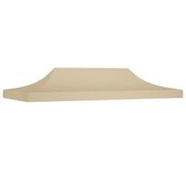 vidaXL Proginės palapinės stogas, smėlio spalvos, 6x3m, 270 g/m²