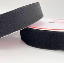 Kontaktinė juosta (Velcro) juoda, 50 mm, 25m