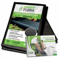 Stora agrotekstilė nuo piktžolių, 50 g/m², juoda, 1,1 x 20 m, GF Agro