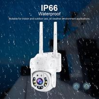 Lauko išmanioji WiFi apsaugos 360 IP kamera.