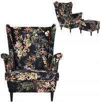 Fotelis Family Meble Ari Print, rudas