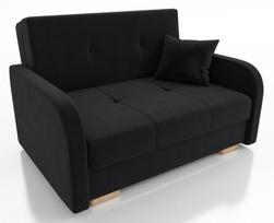 Miegamasis fotelis Polo II, juodas
