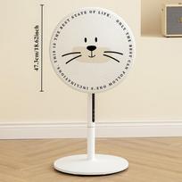 Premium oro kondicionieriaus ventiliatoriaus apsauga - patvari, kvėpuojanti, lengvai valoma. ,  Cream Cat Model Half Pack
