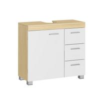 Praustuvo stalčius, VASAGLE, 30x70x64 cm, Balta., Valamu aluskapp, BBK503W10, 30x70x64 cm, Valge