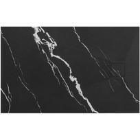 Dušo irklavimo baseinas Magnum CARRARA BLACK 80x100