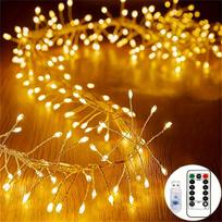 LED pasakų lemputės su nuotolinio valdymo pultu, 3,5m-50led