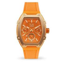 Išmanusis laikrodis Montrose ICE WATCH - Moterims - 023287 - Oranžinė silikono apyrankė - Atspari vandeniui 5 ATM