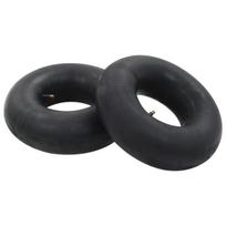 vidaXL Vidinės karučio ratų kameros, 2 vnt., 15x6.00-6, guma