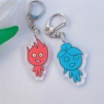 Poros raktų pakabukų rinkinys