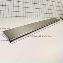 Nerūdijančio plieno viryklės tarpo dangtis, 43.5-80cm, Pratęsimo tipo