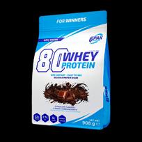 6PAK Protein 80 išrūgų baltymų šokoladas - 908 g