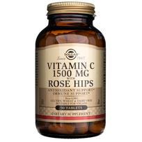 "Solgar" vitaminas C 1500 mg su rožių klubais - 90 tablečių