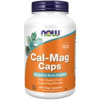 "Now Foods Cal-Mag Caps" (kalcis ir magnis) - 240 kapsulių