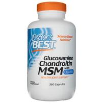 "Doctor's Best Glucosamine Chondroitin MSM" - 360 kapsulių