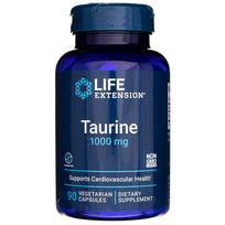 "Life Extension" taurinas 1000 mg - 90 Veg kapsulių