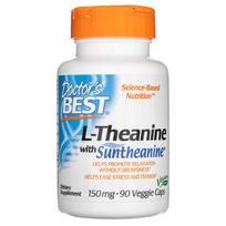 "Doctor's Best" L-teaninas su suntheaninu 150 mg - 90 Veg kapsulių