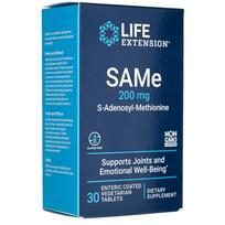 "Life Extension" SAMe 200 mg - 30 tablečių