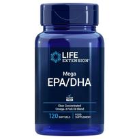 LIFE EXTENSION Mega EPA/DHA EU (120 kapsulių)