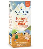 NORDIC NATURALS Kūdikių vitaminas D3 400 TV (22,5 ml)