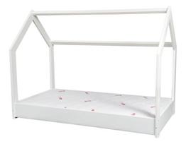 Medinė, skandinaviško stiliaus vaikiška lova + STANDARD čiužinio komplektas, 160x80 lovos namams