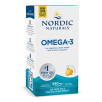 NORDIC NATURALS Omega-3, citrina (120 kapsulių)